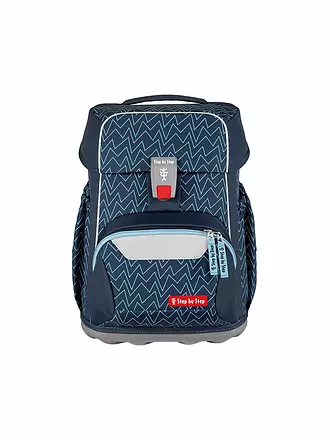 STEP BY STEP | Schultaschen Set 4tlg BASIS Blue Lines | 
